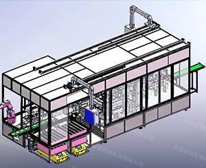 第三代運動式封裝機（jī）自動化生產線（xiàn）